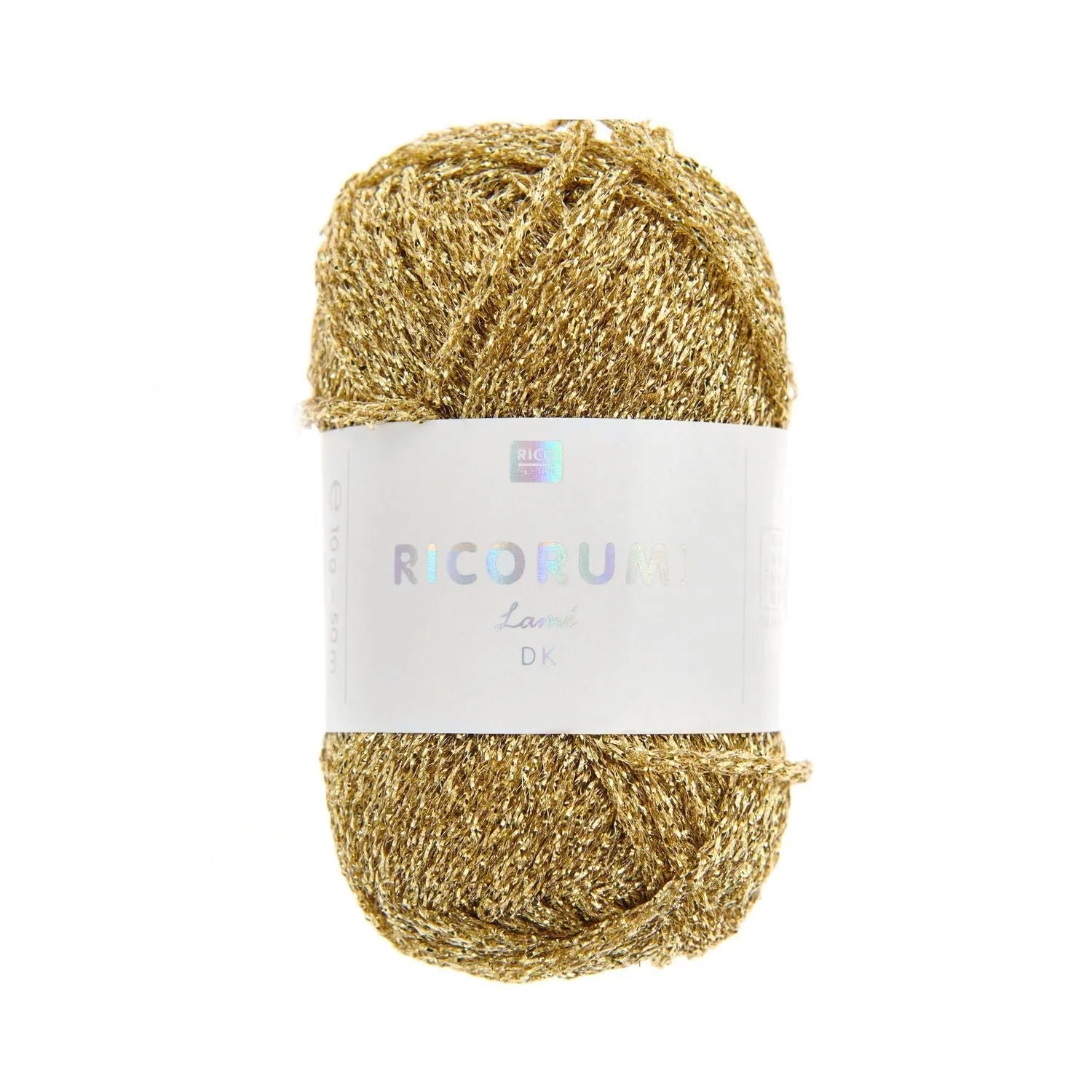 Ricorumi Lamé Glitzergarn in Gold, 10g von Rico Design