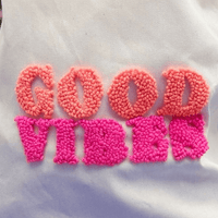 Good Vibes Punch-Needle-Taschen-Vorlagenbogen