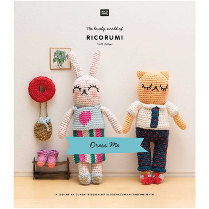 Ricorumi crochet book 'Dress me' in German by Rico Design