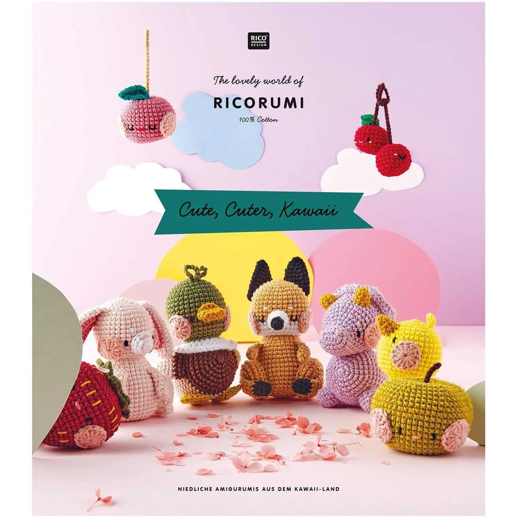 Ricorumi crochet book 'Kawaii' in German by Rico Design
