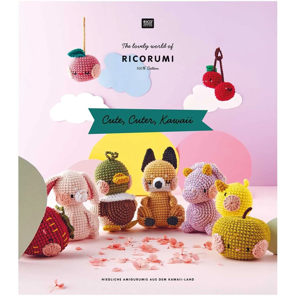 Ricorumi Häkelbuch 'Kawaii' auf Deutsch von Rico Design