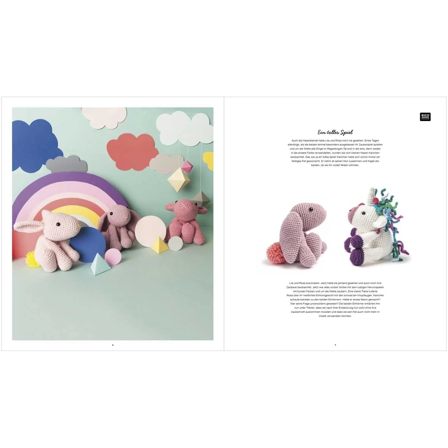 Ricorumi Häkelbuch 'Magic' auf Deutsch von Rico Design
