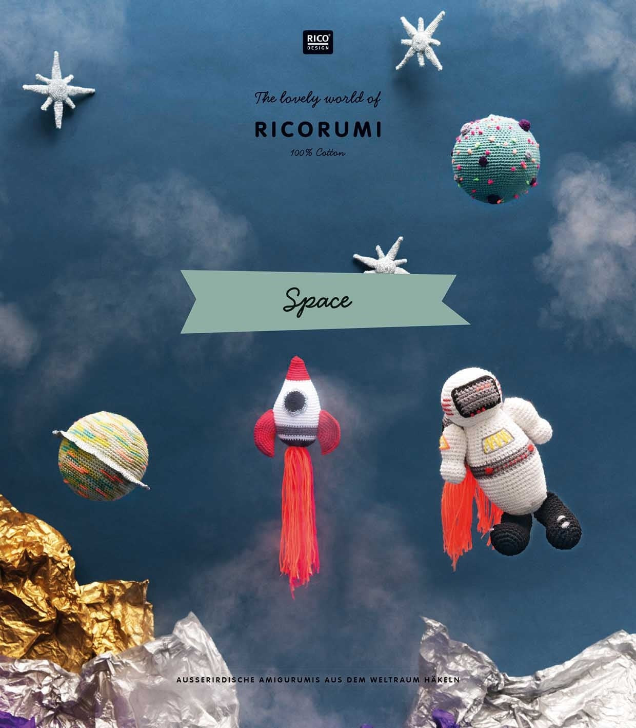 Rico Design Ricorumi Space Häkelbuch, Deutsch