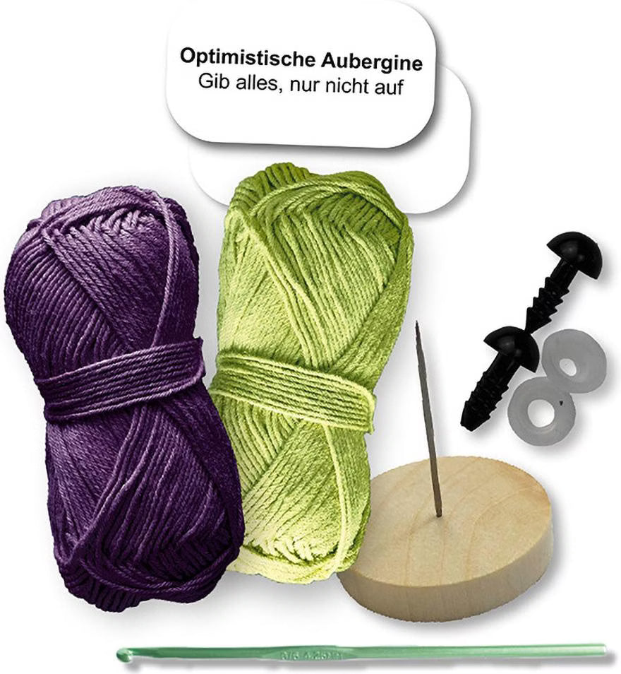 Emotional Support Veggies Aubergine, gestyltes Foto