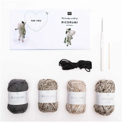 Ricorumi Häkelset für ein Donkey-Amigurumi von Rico Design