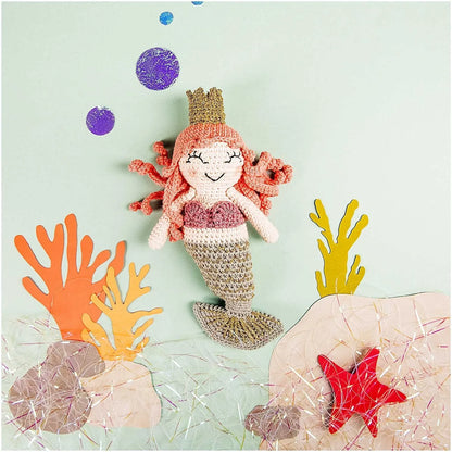 Ricorumi Häkelset für ein Meerjungfrau-Amigurumi von Rico Design