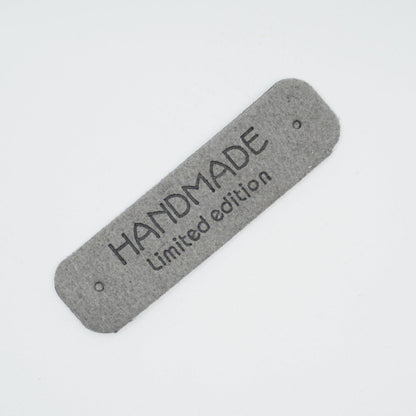 Handmade Label - Lederimitat - 5,5x1,5cm