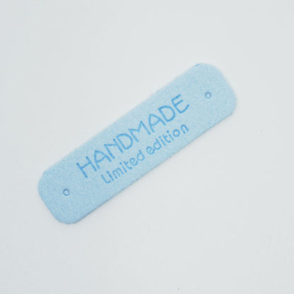 Handmade Label - Lederimitat - 5,5x1,5cm
