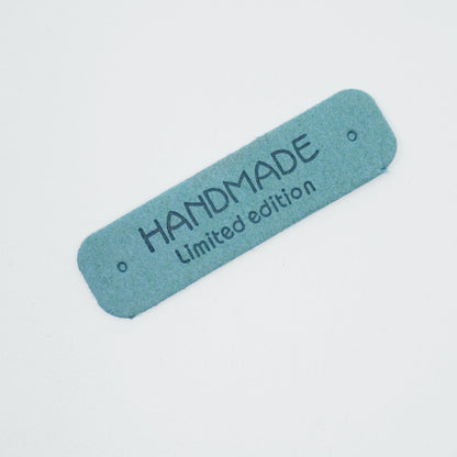 Handmade Label - Lederimitat - 5,5x1,5cm