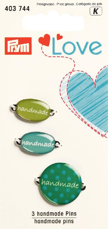 Handmade Label - grün - Love - Prym