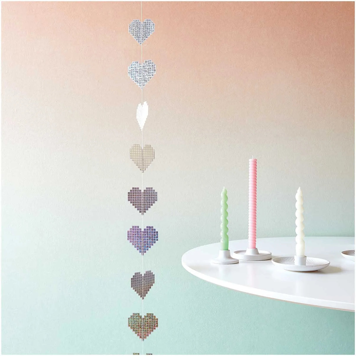 Herz-Partygirlande von Rico Design