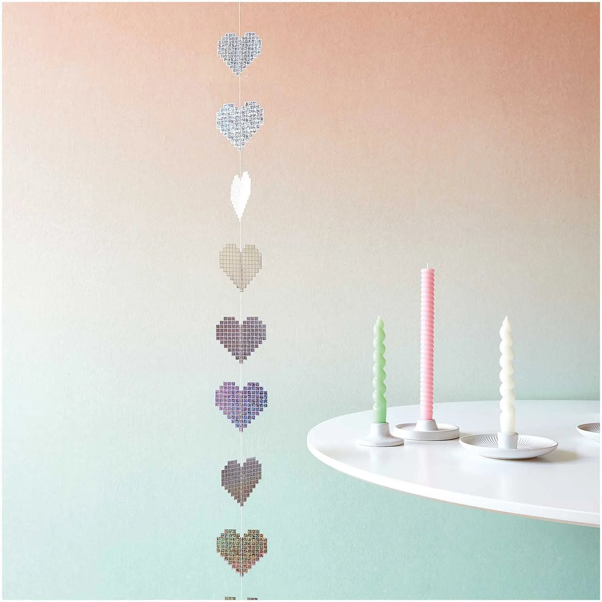 Herz-Partygirlande von Rico Design