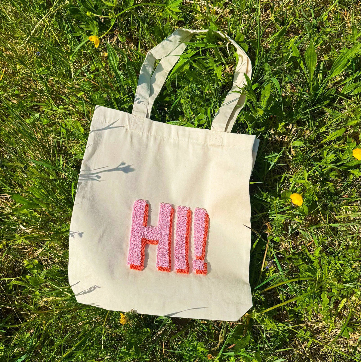 Craftinglove Hi! punch needle tote bag set