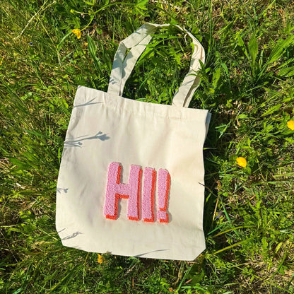 Craftinglove Hi! punch needle tote bag set