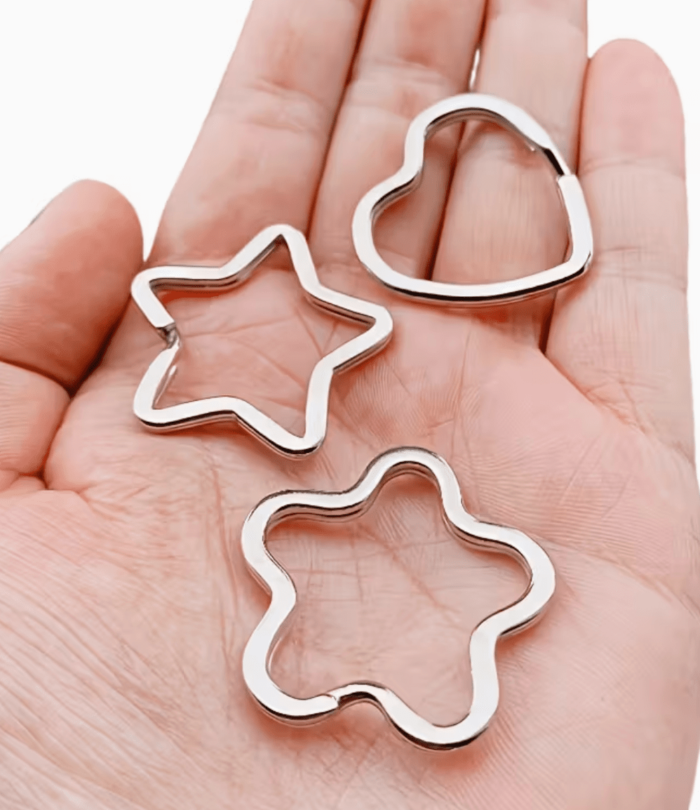 Craftinglove sternförmiger Schlüsselanhänger