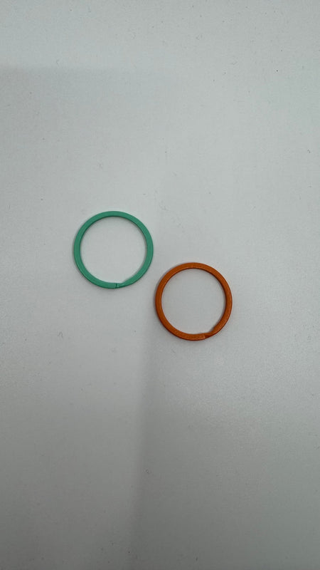 Bunter Schlüsselring, 30mm Spaltring
