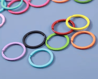 Craftinglove keyring in coloured and plain finish