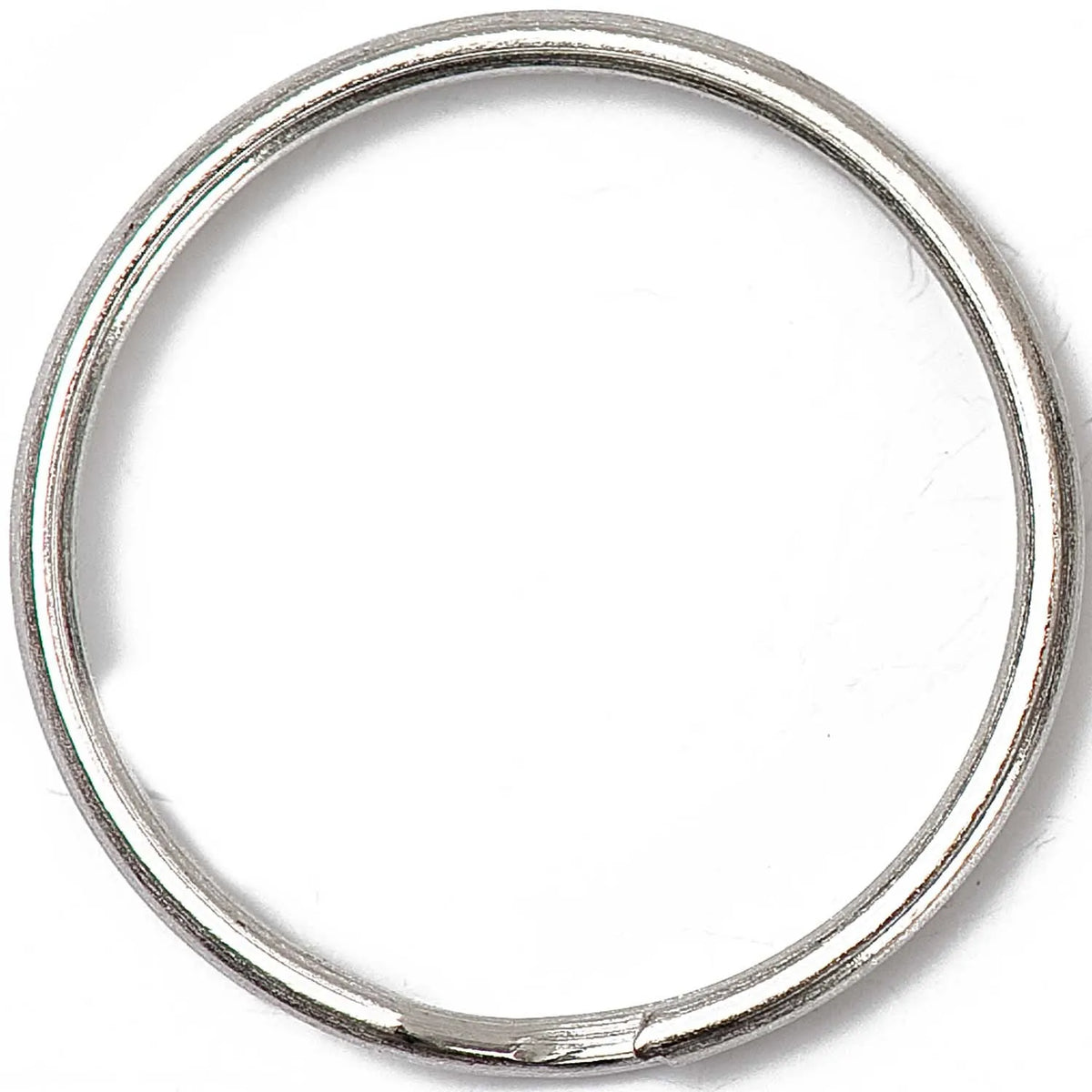 Silberne Schlüsselringe, 2 Stück 30mm von Rico Design