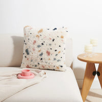 Knüpfteppich-Set, Motiv Terrazzo-Kissen, von Rico Design
