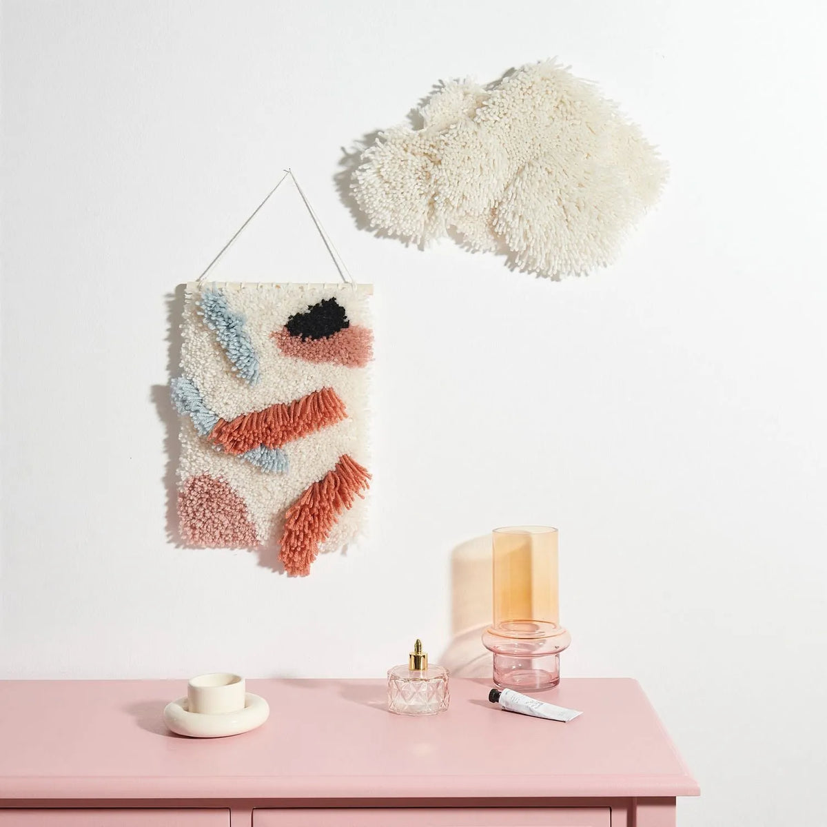 Knüpfteppich-Set, Motiv Steine, von Rico Design