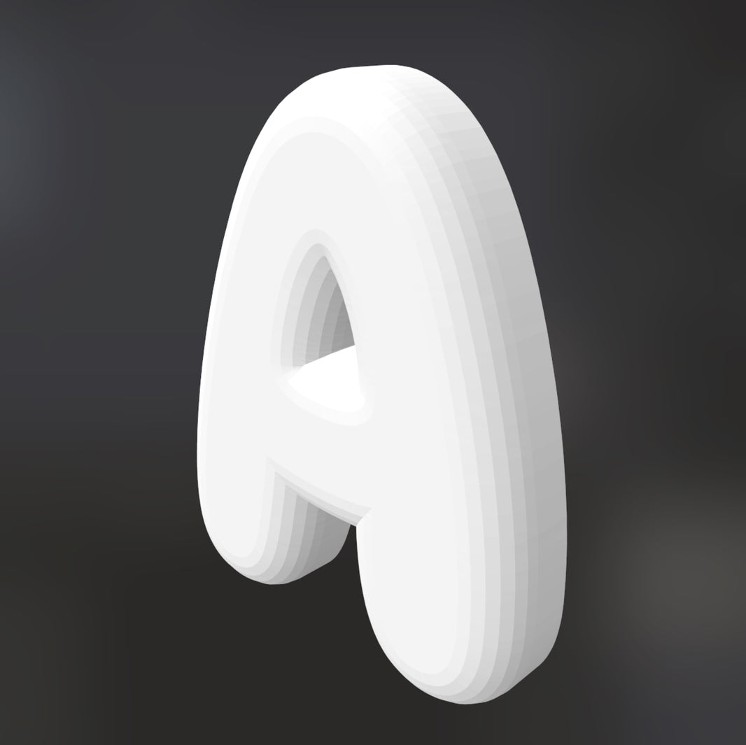 Buchstaben - STL File - Craftinglove