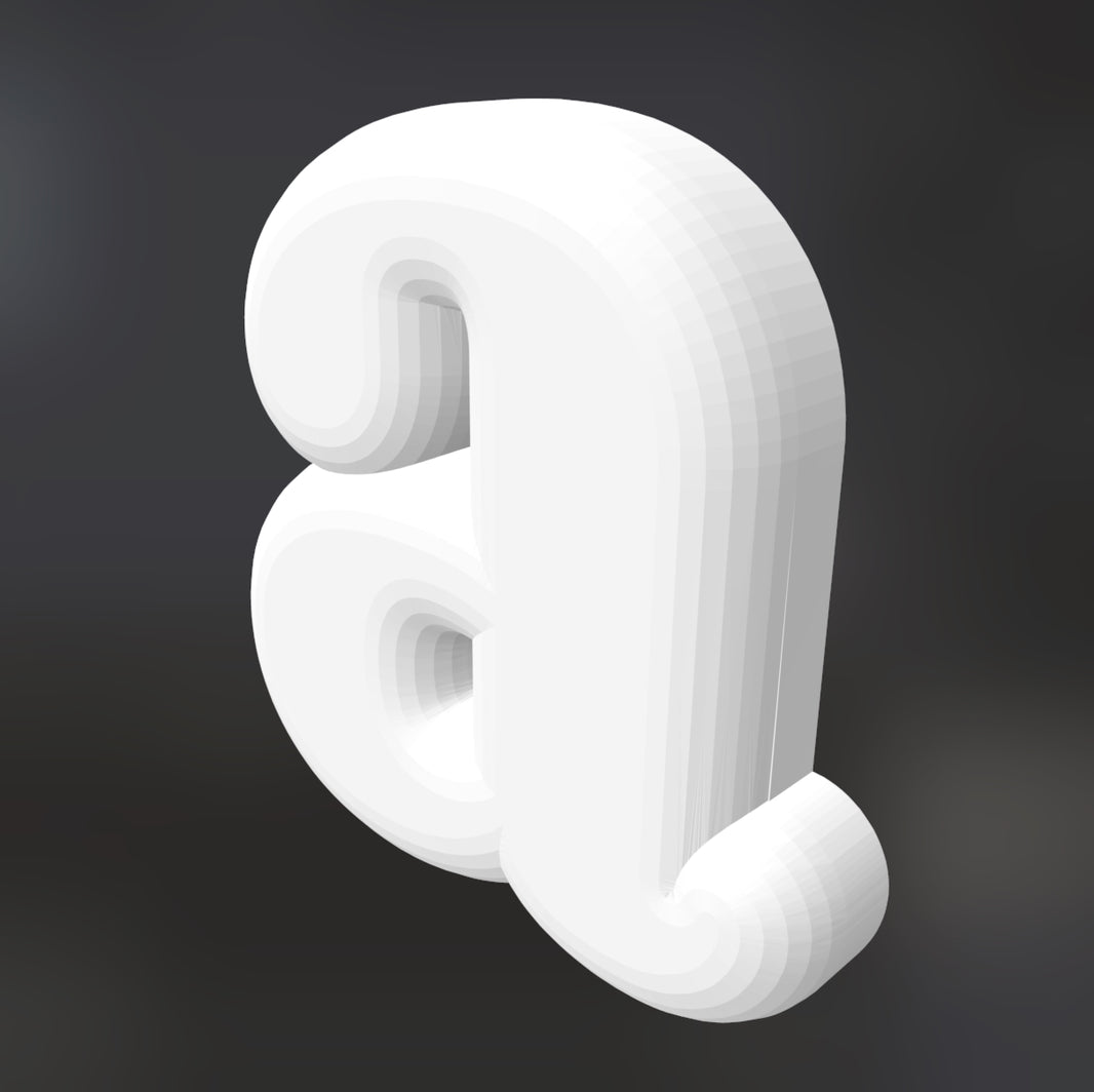 Buchstaben - STL File - Craftinglove