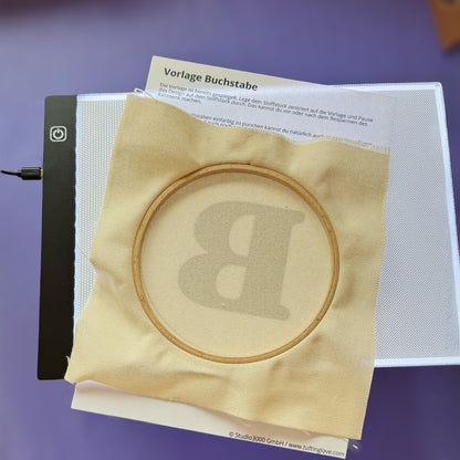 A4 USB light pad slim profile detail