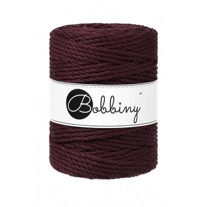 Macrame 3ply Rope - 5mm - 100m - cotton - Bobbiny