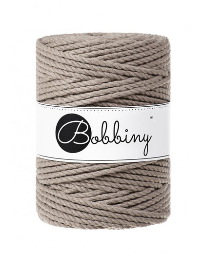 Macrame 3ply Rope - 5mm - 100m - cotton - Bobbiny