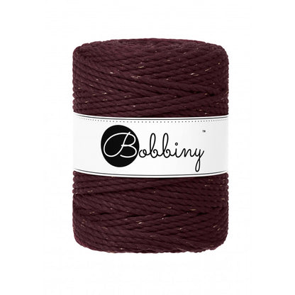 Macrame 3ply Rope - 5mm - 100m - cotton - Bobbiny