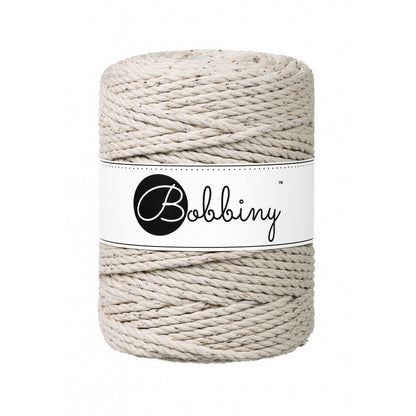 Macrame 3ply Rope - 5mm - 100m - cotton - Bobbiny