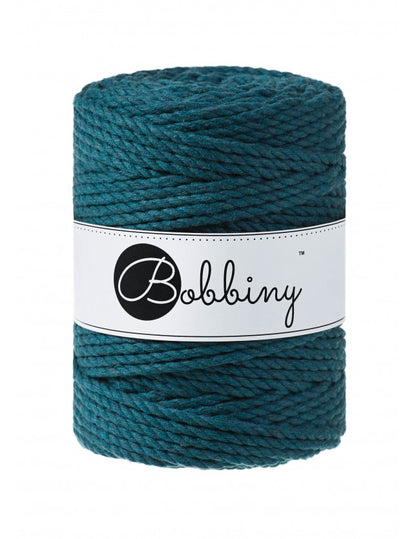 Macrame 3ply Rope - 5mm - 100m - cotton - Bobbiny