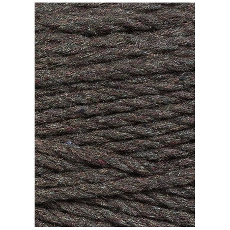 Bobbiny macramé rope, 1.5mm and 100m, in espresso brown