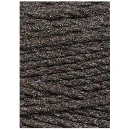 Bobbiny macramé rope, 1.5mm and 100m, in espresso brown