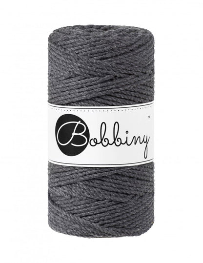 Macrame Rope - 3ply - 3mm - 100m - Bobbiny