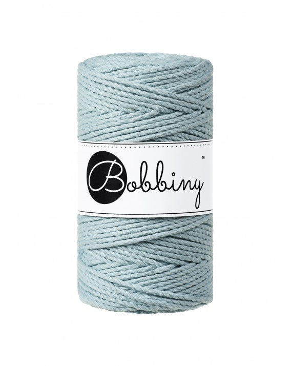 Bobbiny 3-fach Makramee-Schnur, 3mm und 100m, in Misty