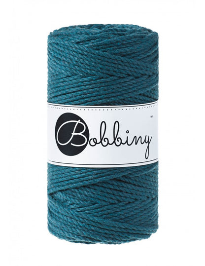 Macrame Rope - 3ply - 3mm - 100m - Bobbiny