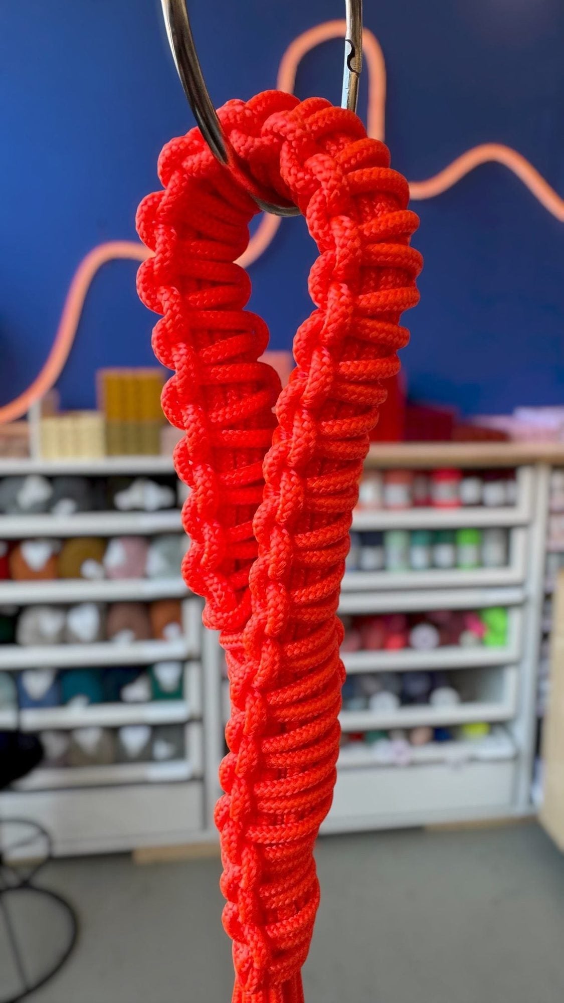 Banger Paracord-Pflanzenampel, Studioaufnahme
