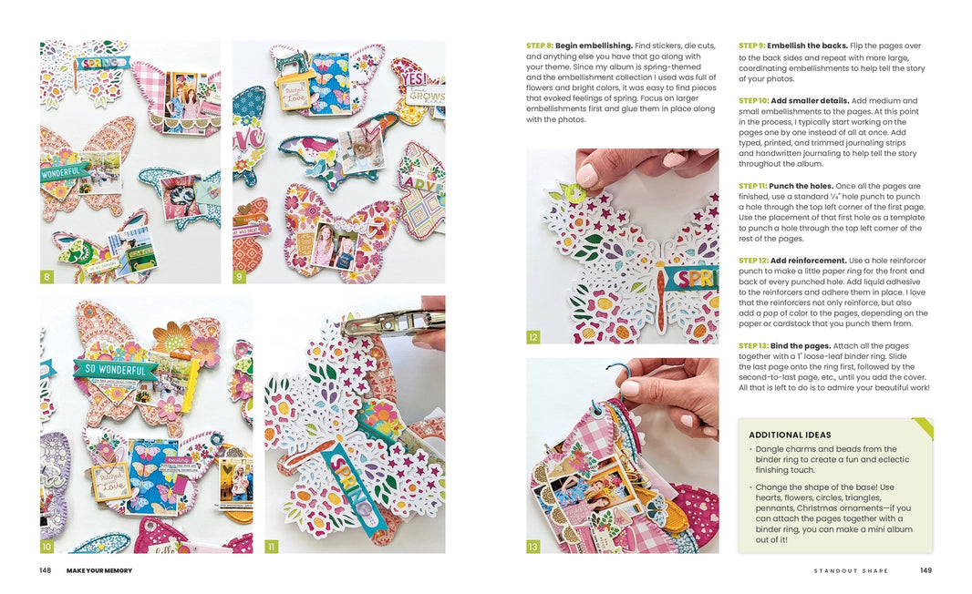 Make your Memory -  Scrapbook, Cards, and mini albums - Paige Evans - Schiffer Publishing