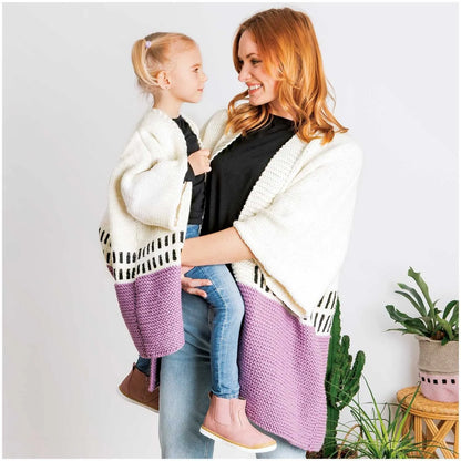 Rico Mega Chunky wool in Ivory, texture