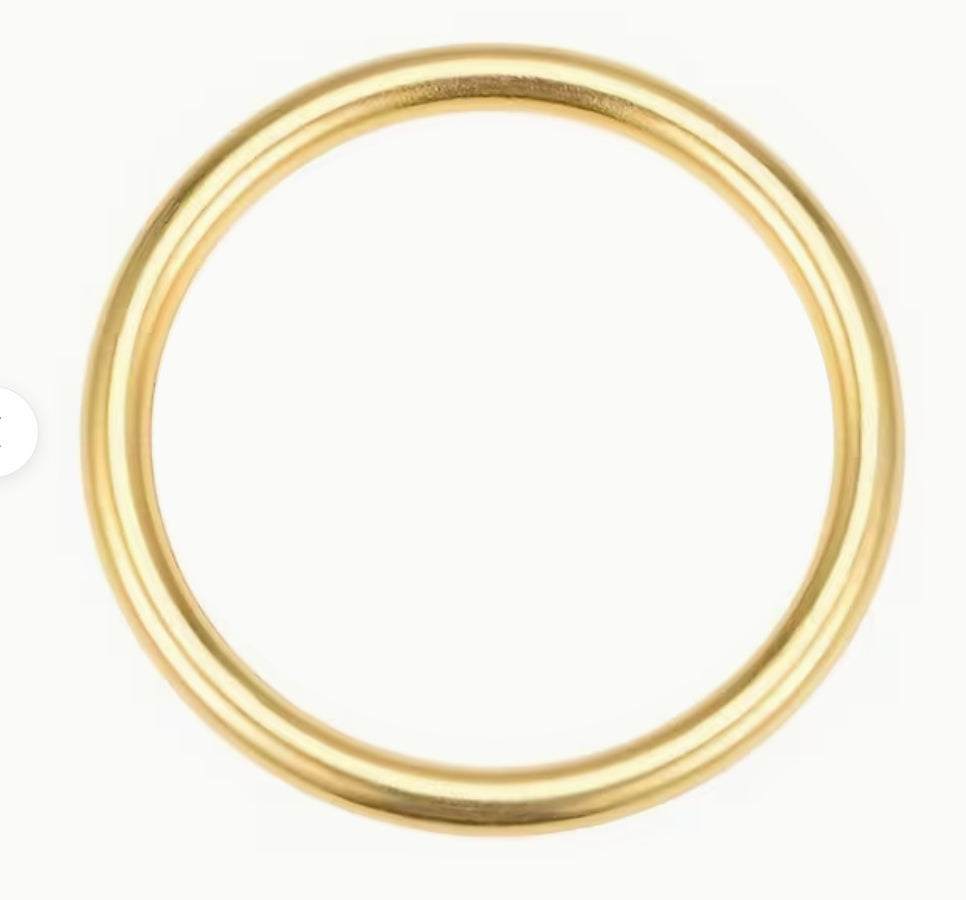 Craftinglove Metallring in Gold, 50mm