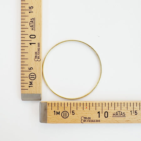 Craftinglove goldener Metallring, 9,5cm