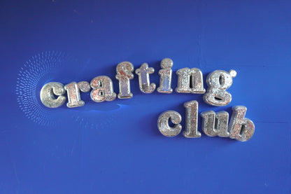 Spiegelkugel Buchstaben DiY Set - Craftinglove