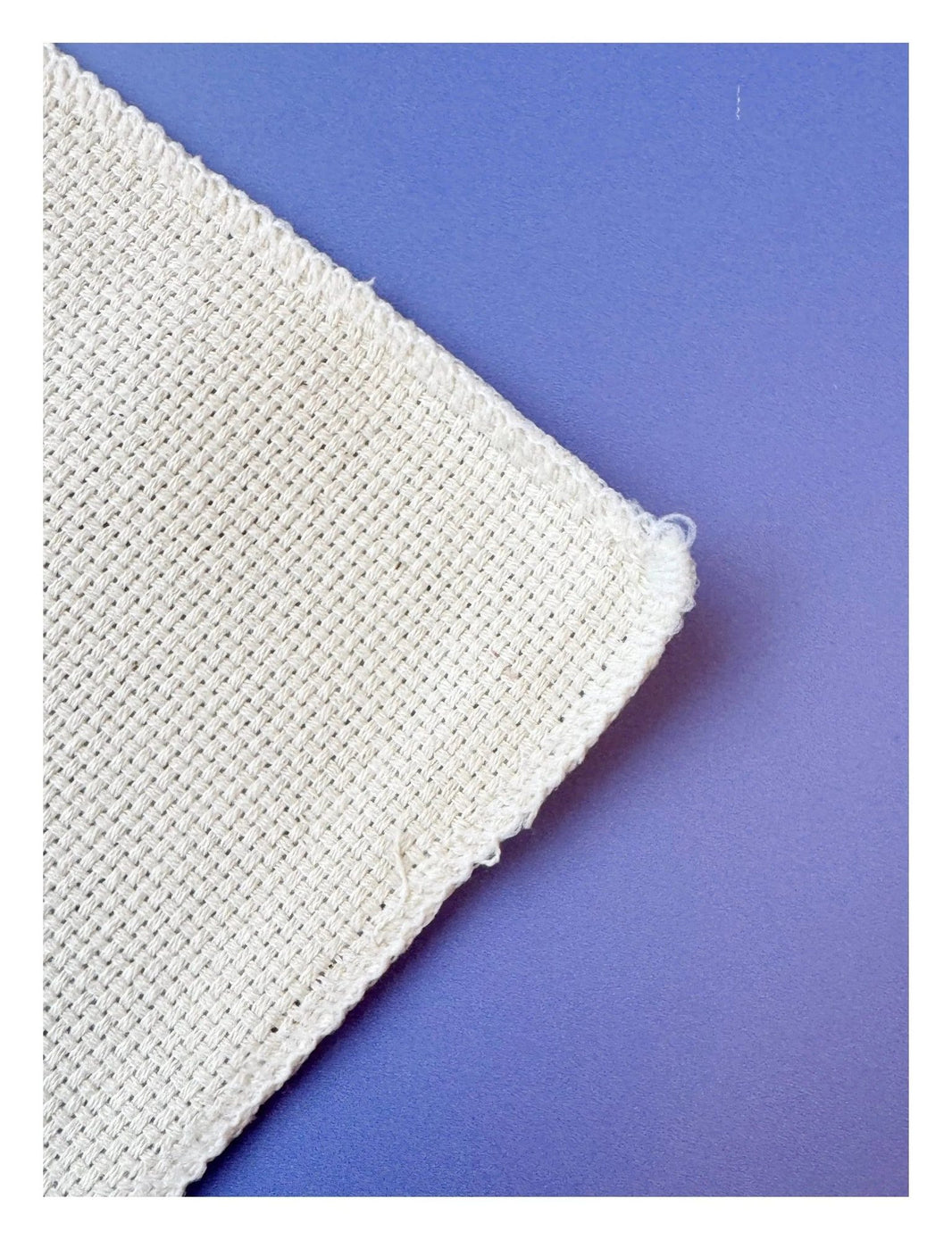 Cotton monk's cloth backing for tufting, 60x60cm by Craftinglove