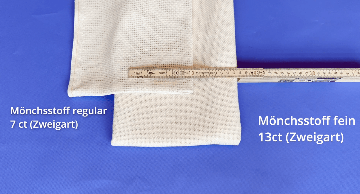 Online punch needle workshop, lesson overview screen