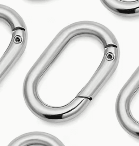 Craftinglove mittelgrosser ovaler Karabiner