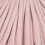 Geflochtene Makramee-Kordel in Pastel Pink, 1x1m