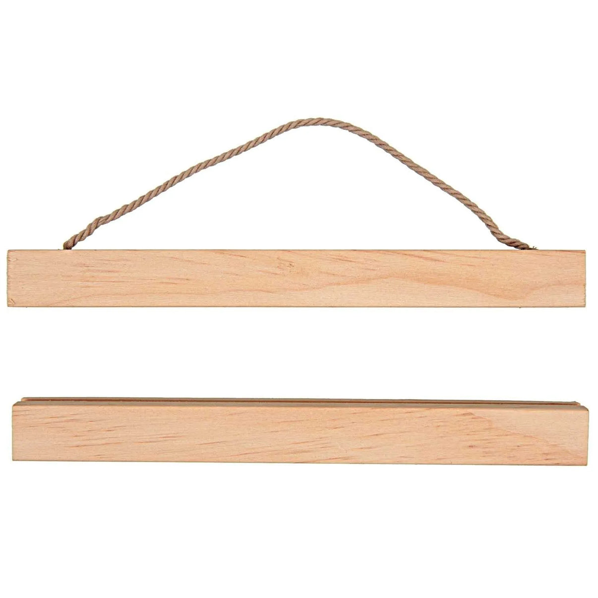 Wooden poster hanging rail by Rico Design
