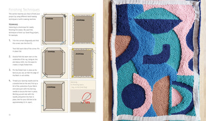 Punch Needle - 15 Contemporary Projects - english - Rachel Lawson & Siobhan Watt - Schiffer Publishing
