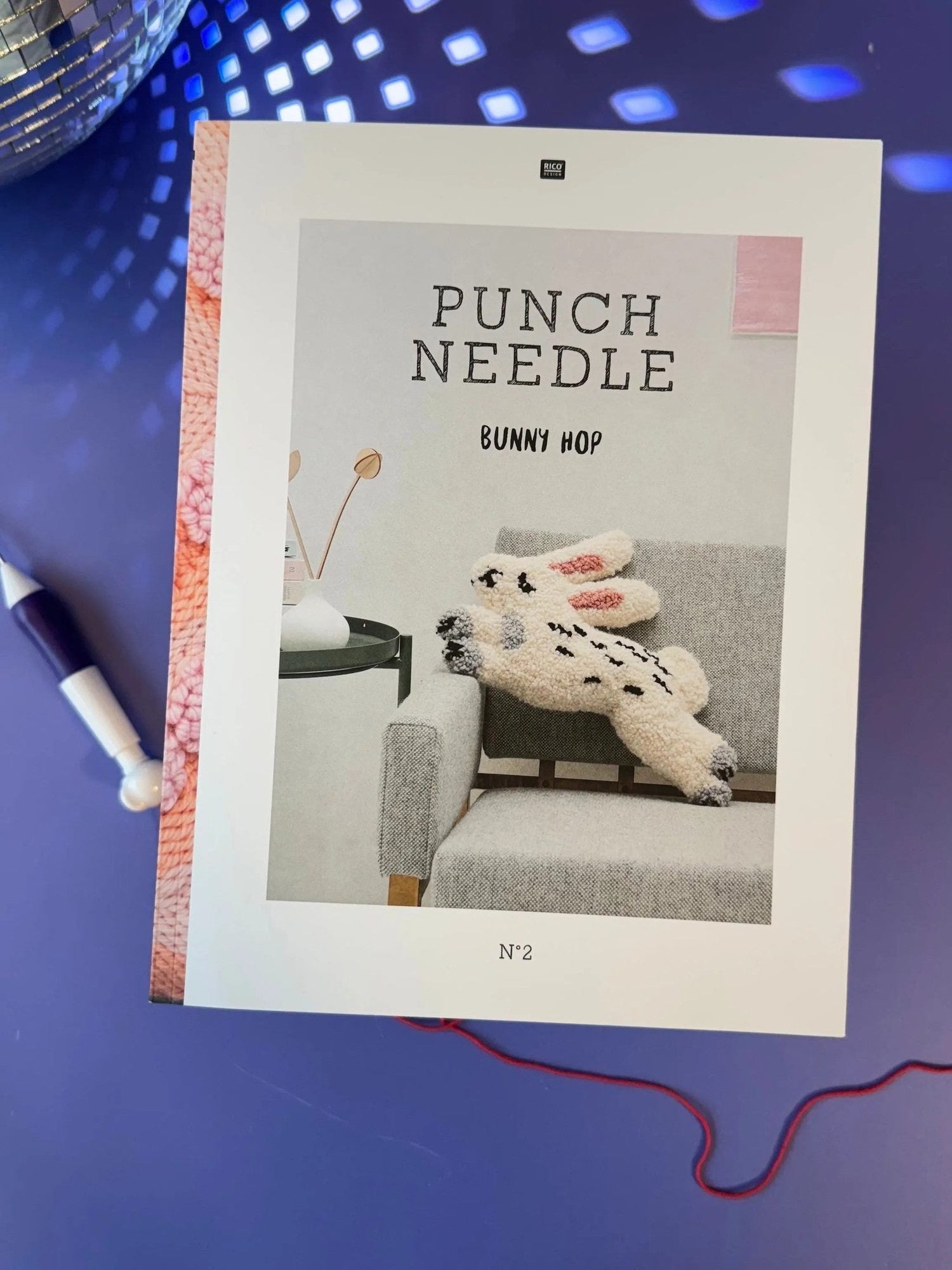 Rico Punch Needle book no. 2, open book